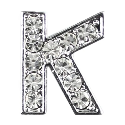 10 mm Slide Letters A-Z (10/pk) - Clear