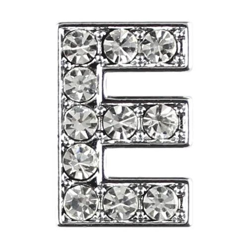 10 mm Slide Letters A-Z (10/pk) - Clear