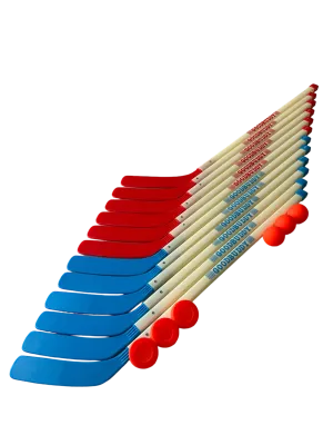 12 Player Slide-A-Hockey Set