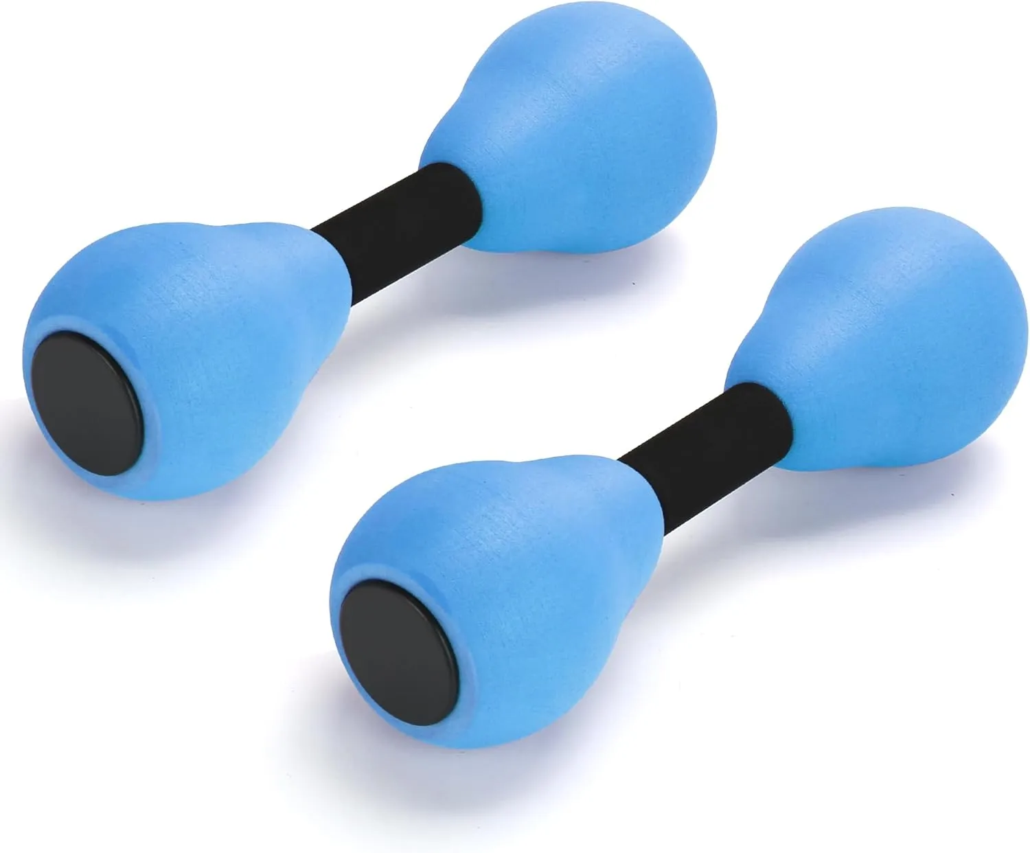 2 Pieces Water Dumbbells，Water Aerobic Exercise Foam Dumbbells Pool Resistance Swimming Training for Adults, Kids, and Beginners Water Fitness Exercises Equipment for Weight Loss（1 pair）