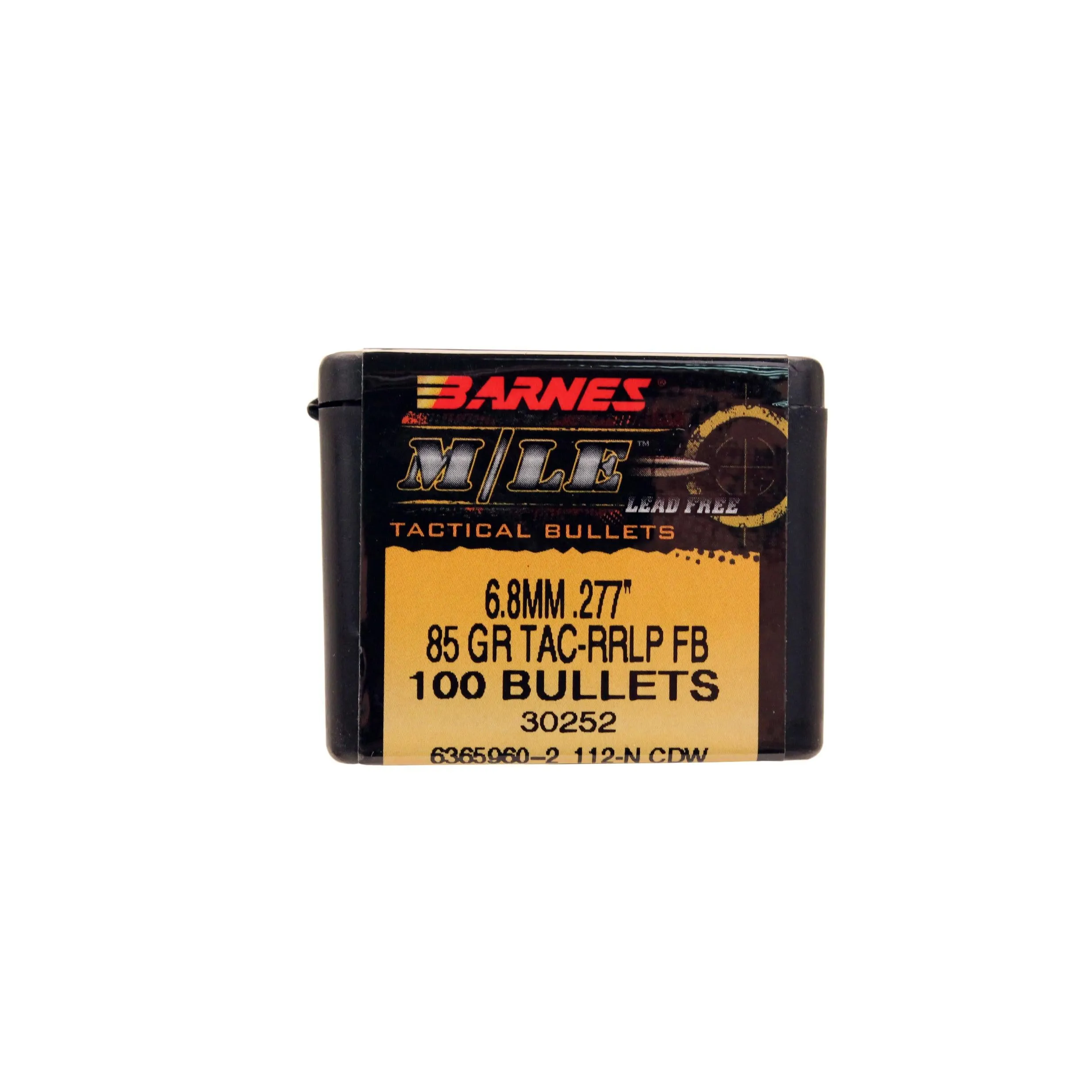 27711 6.8mm .277" 85gr M-le Rrlp Fb-100