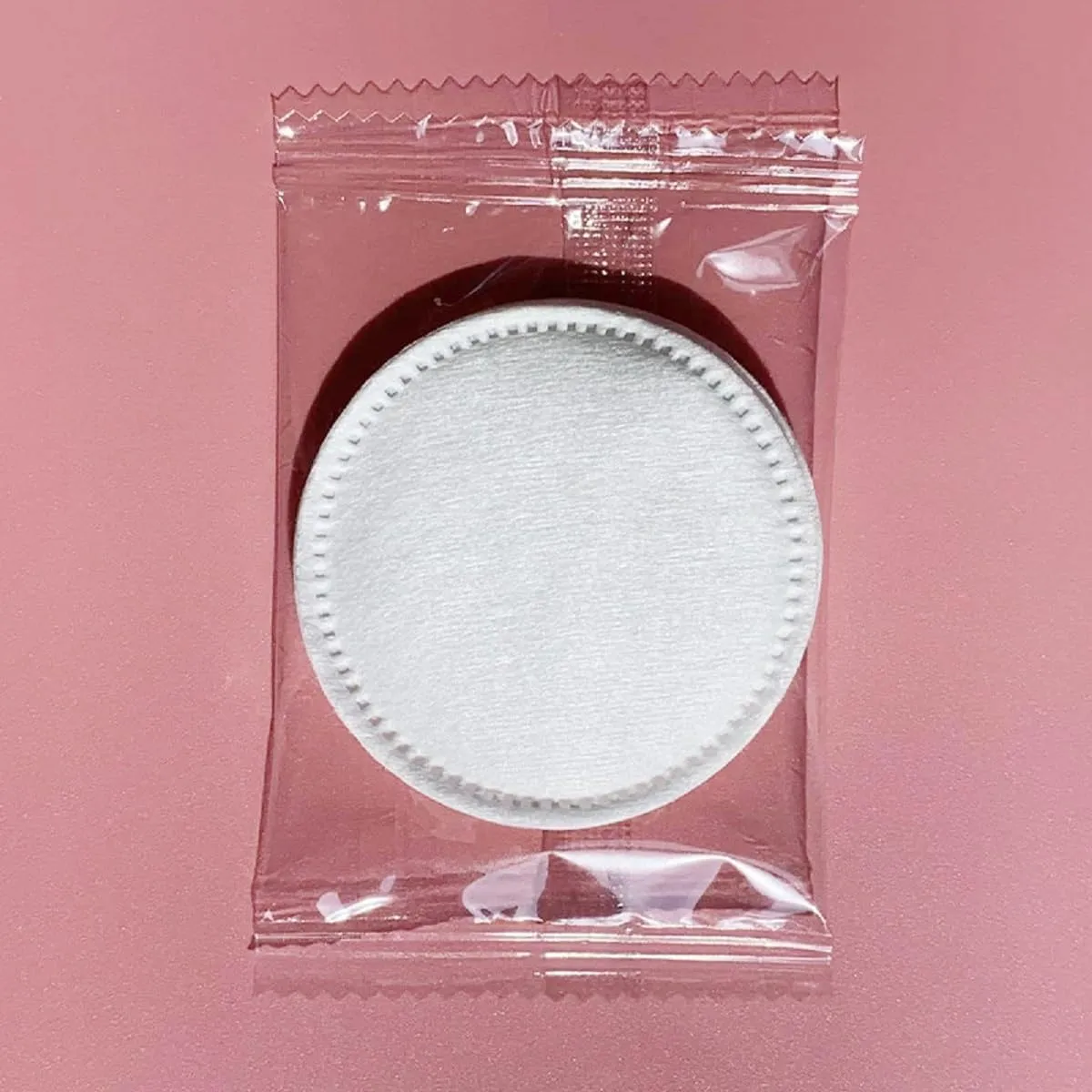 (2Pcs Pad/Set) Kheoxusa Individually Wrapped Cotton,Individually Wrapped Cotton Pads,Individually Wrapped Cotton Rounds,Cotton Pads for Face Individual Wrap Hotel Personal Care Kit (2.3", 500, Count)