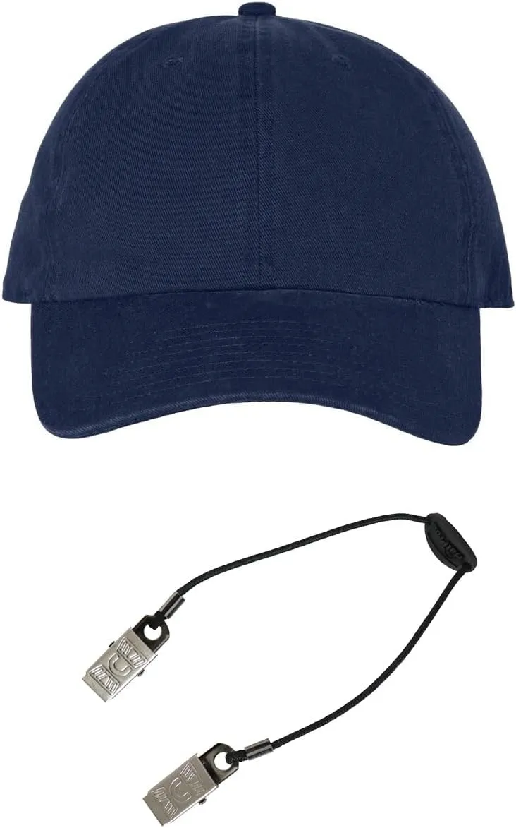 47 Brand 4700 Garment Washed Twill Cotton Clean Up Cap Bundle with THP Cap Catcher