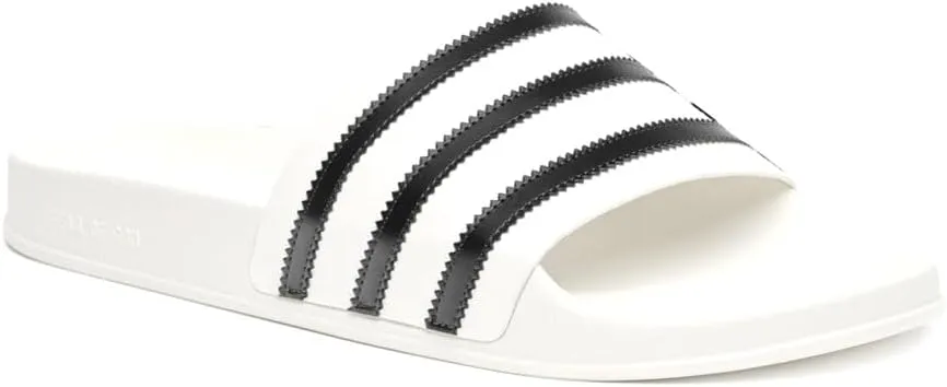 adidas Mens Fear Of God X Athletics Adilette Slide Casual Sandals Casual - White