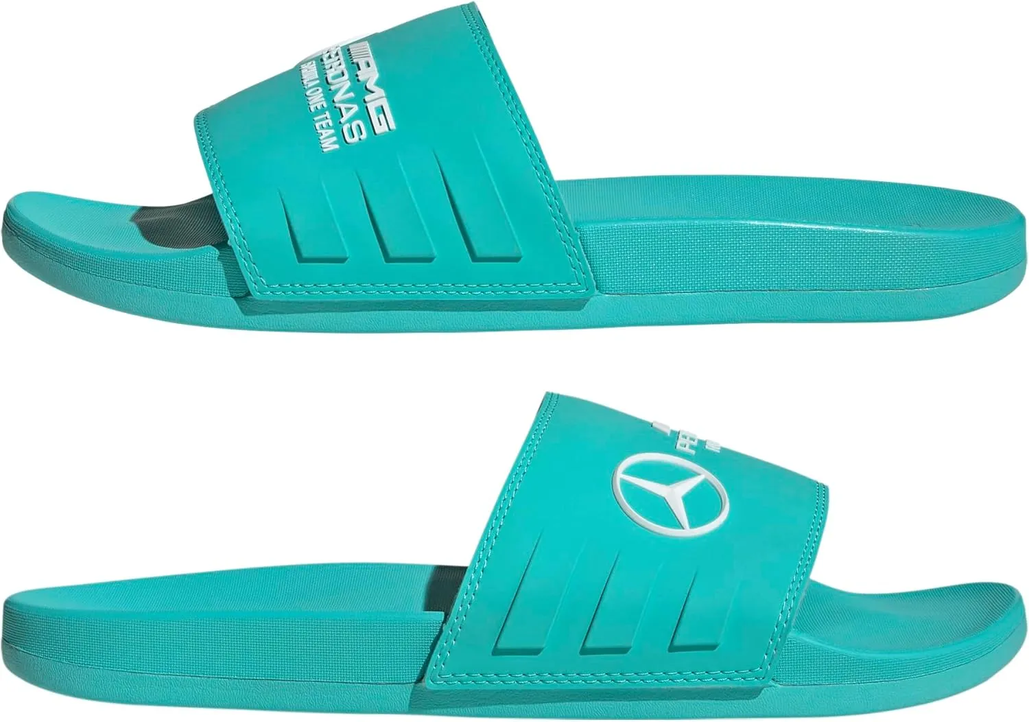 adidas Unisex-Adult Mercedes-Amg Petronas Formula One Team Adilette Slide Sandal