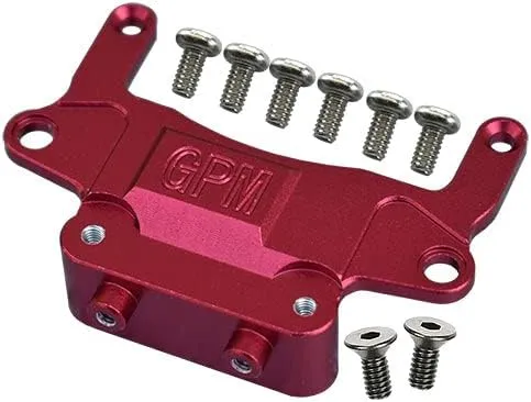 Aluminium 6061-T6 Rear Gear Box Lower Tray for Kyosho R/C Mini Z AWD Upgrade Parts - Red