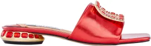 Amore Metallic Jewel Slide