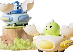 Animal Crash Car Toys Dinosaur Set,Fun Collision Toys for Toddlers Babies Kids,Perfect Birthday Interactive Play Ideal for Family Bonding Indoor Room Party Favors (Dinosaur)