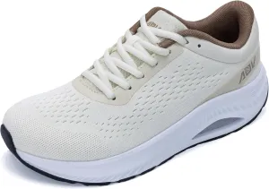 AOV Wide Toe Box Shoes Women Arch Support Walking Shoes Plantar Fasciitis Orthotic Tennis Sneakers