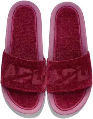 APL: Athletic Propulsion Labs Men's Techloom Velvet Slide (BURGUNDY, us_footwear_size_system, adult, men, numeric, medium, numeric_11)