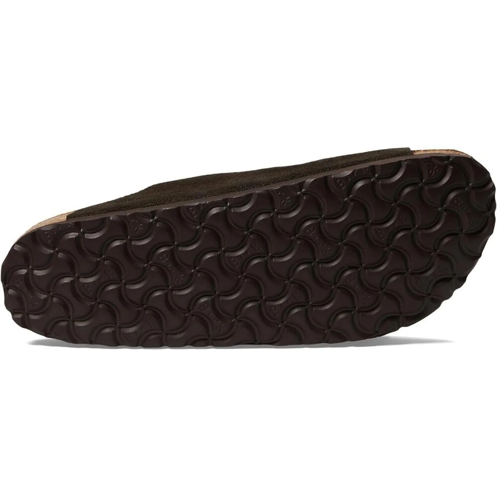 Arizona Soft Footbed Mocha Suede Slides
