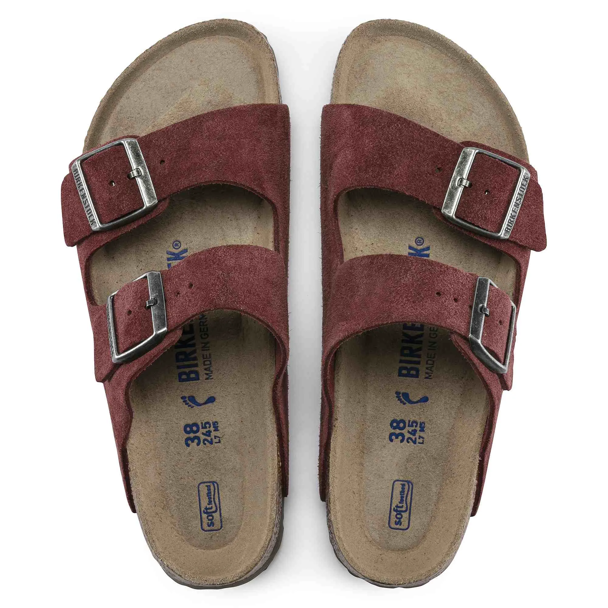 Arizona Soft Footbed Suede Leather