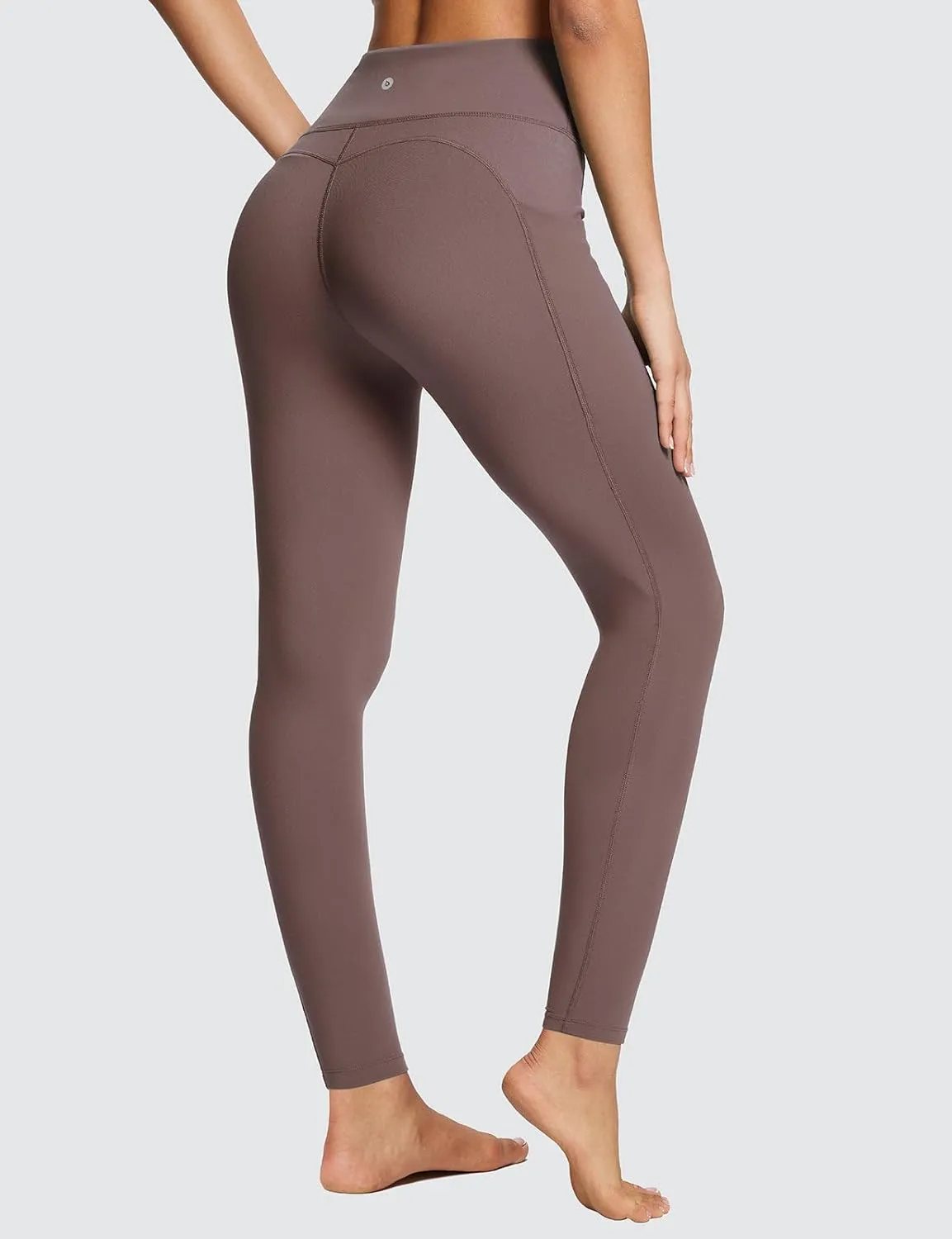 baleaf Women's Leggings with Pockets Tummy Control Workout High Waisted Athletic Running 7/8 Ultra Soft Gym Yoga Ankle Pants