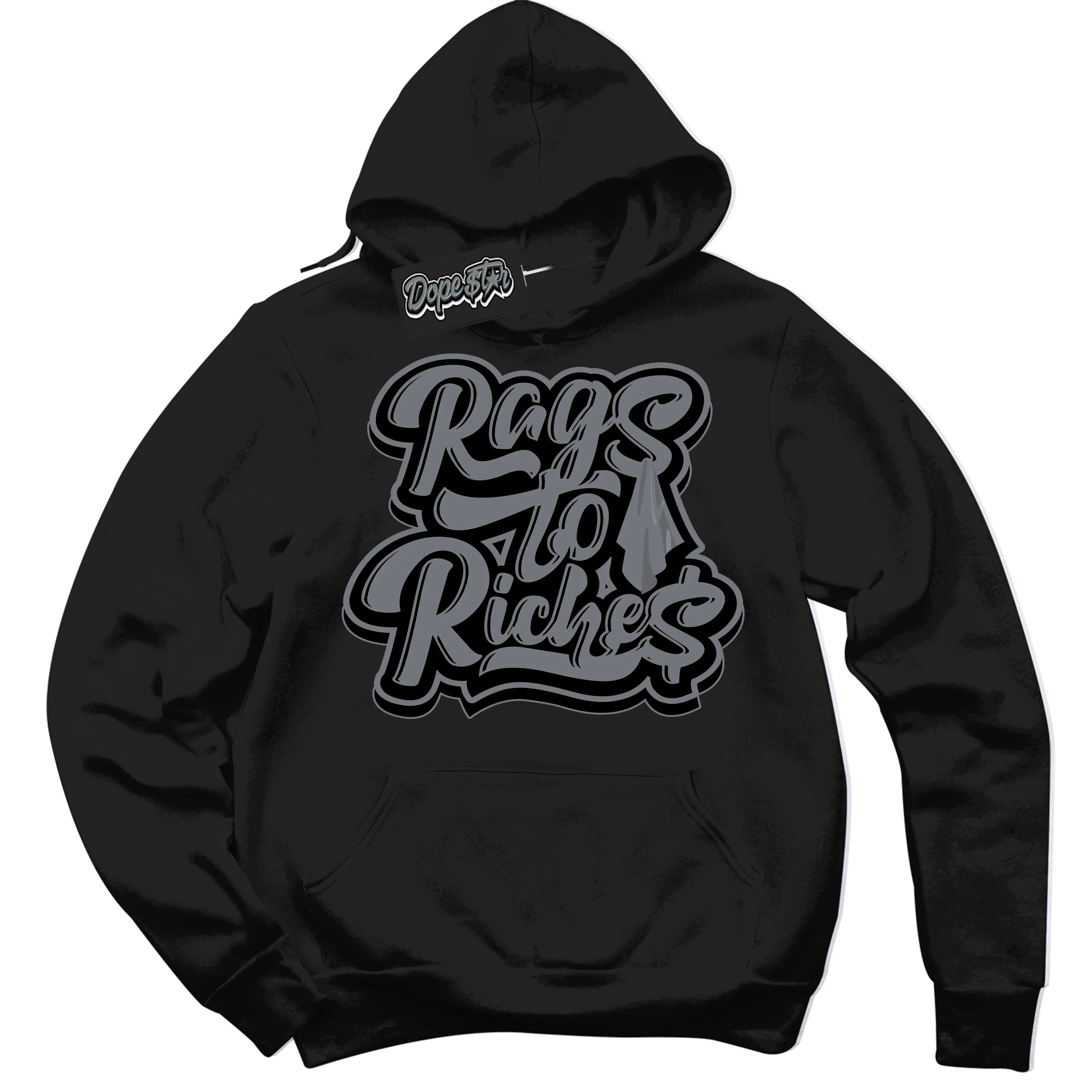 Barons 12s Sneaker Hoodie Rags To Riches Graphic