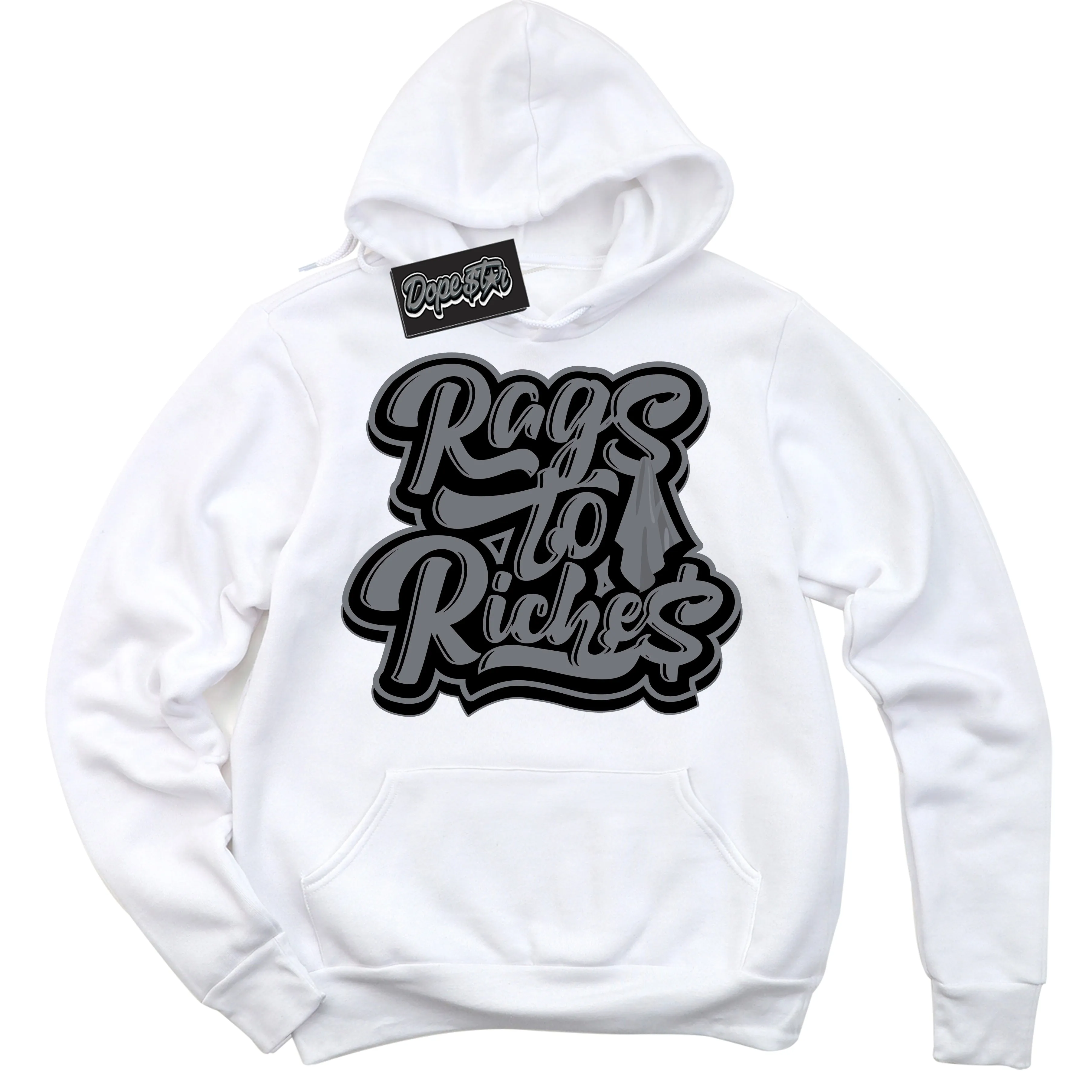 Barons 12s Sneaker Hoodie Rags To Riches Graphic