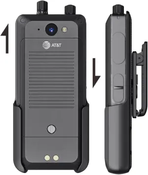 BELTRON Sonim XP5Plus Slide-in Belt Clip Holder, Heavy Duty Rotating Belt Clip Holster for Sonim XP5 Plus XP5900 (AT&T FirstNet) - Durable Reliable & Lightweight