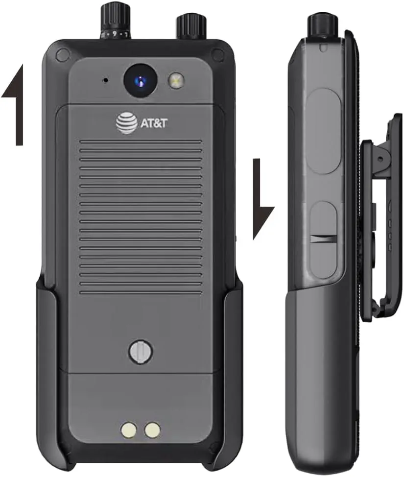 BELTRON Sonim XP5Plus Slide-in Belt Clip Holder, Heavy Duty Rotating Belt Clip Holster for Sonim XP5 Plus XP5900 (AT&T FirstNet) - Durable Reliable & Lightweight