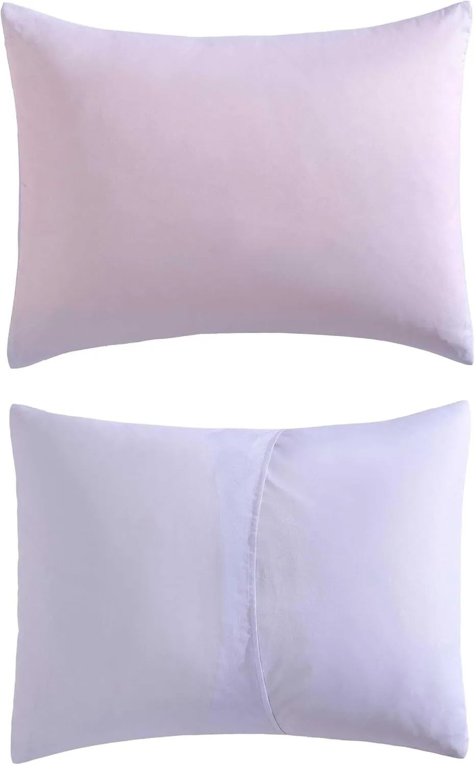Betsey Johnson - Comforter Set, Super Soft Bedding with Matching Sham & Sheets, Includes Bonus Pillowcase & Reversible Plush Throw (Ombre Purple, Full)