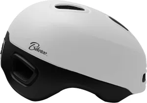 Bikeroo Adult Multi Sport Bike Helmet with Rear Safety Light, Adjustable Head Protection All Purpose Cycling Safety Gear for Men & Women