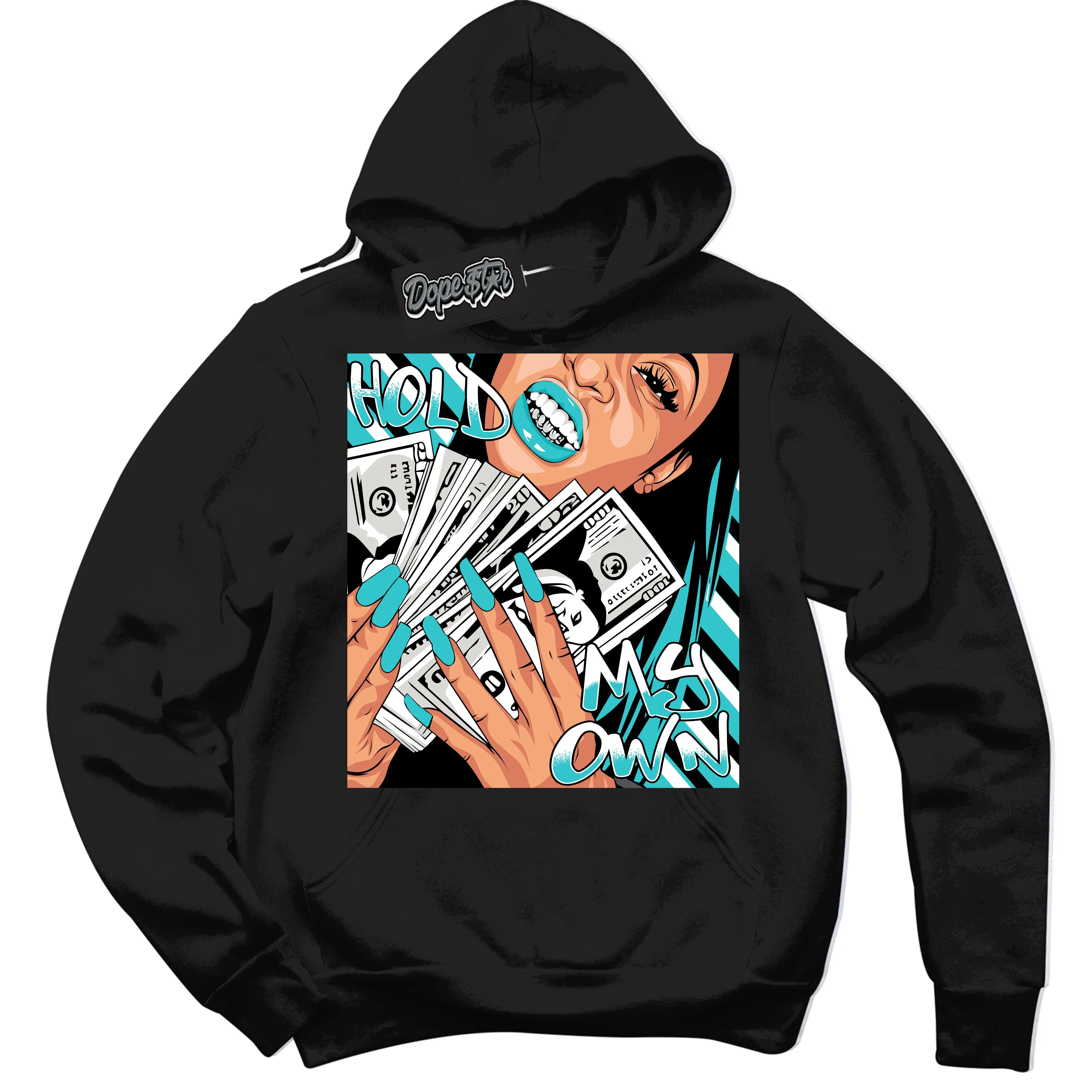 Black Dusty Cactus Dunk Sneaker Hoodie Hold My Own Graphic