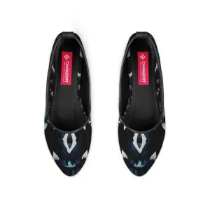 Black Round Toe Shoe Plush
