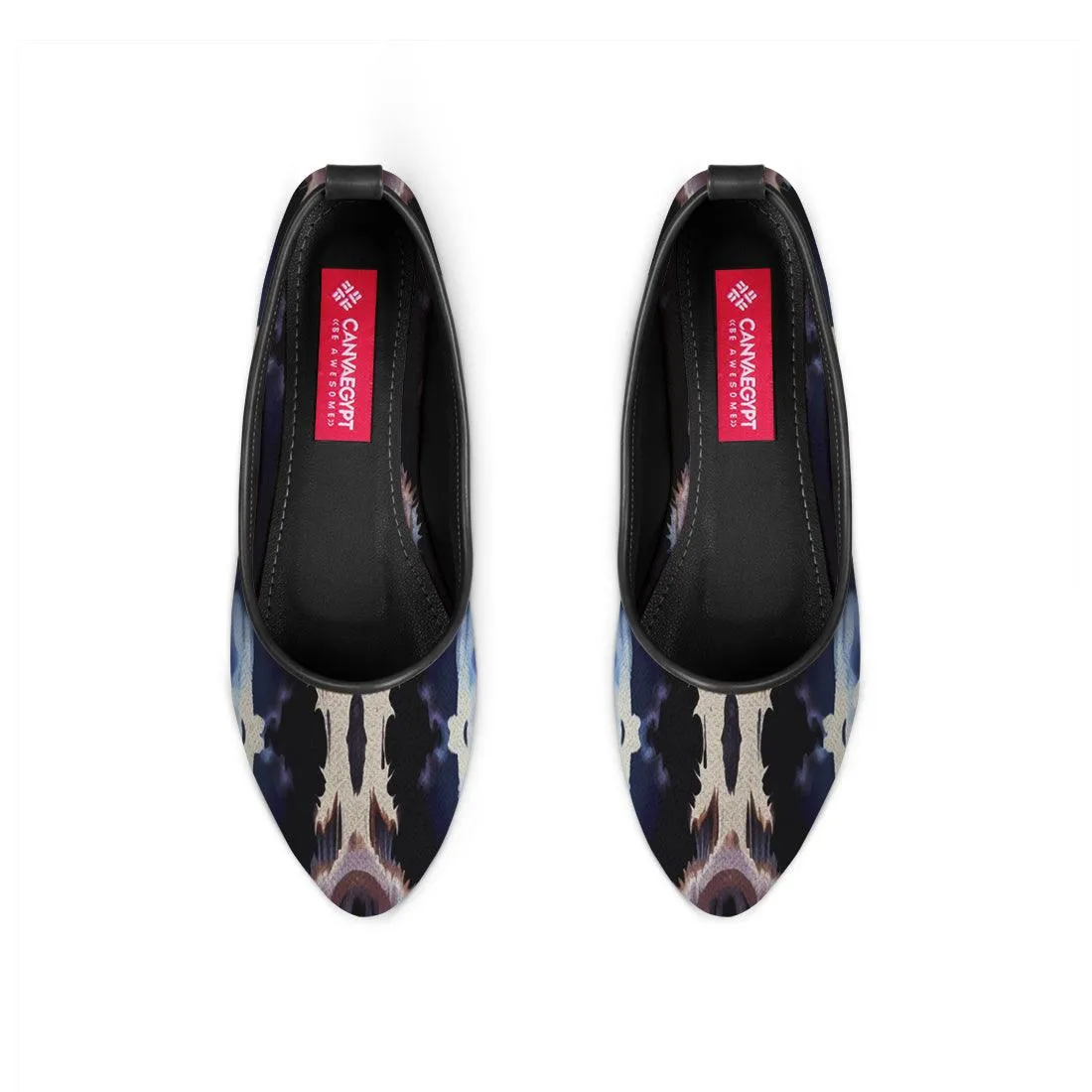 Black Round Toe Shoe Puzzling