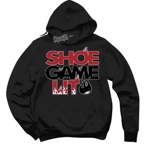 Black Toe Reimagined 1s Sneaker Hoodie Shoe Game Lit Graphic