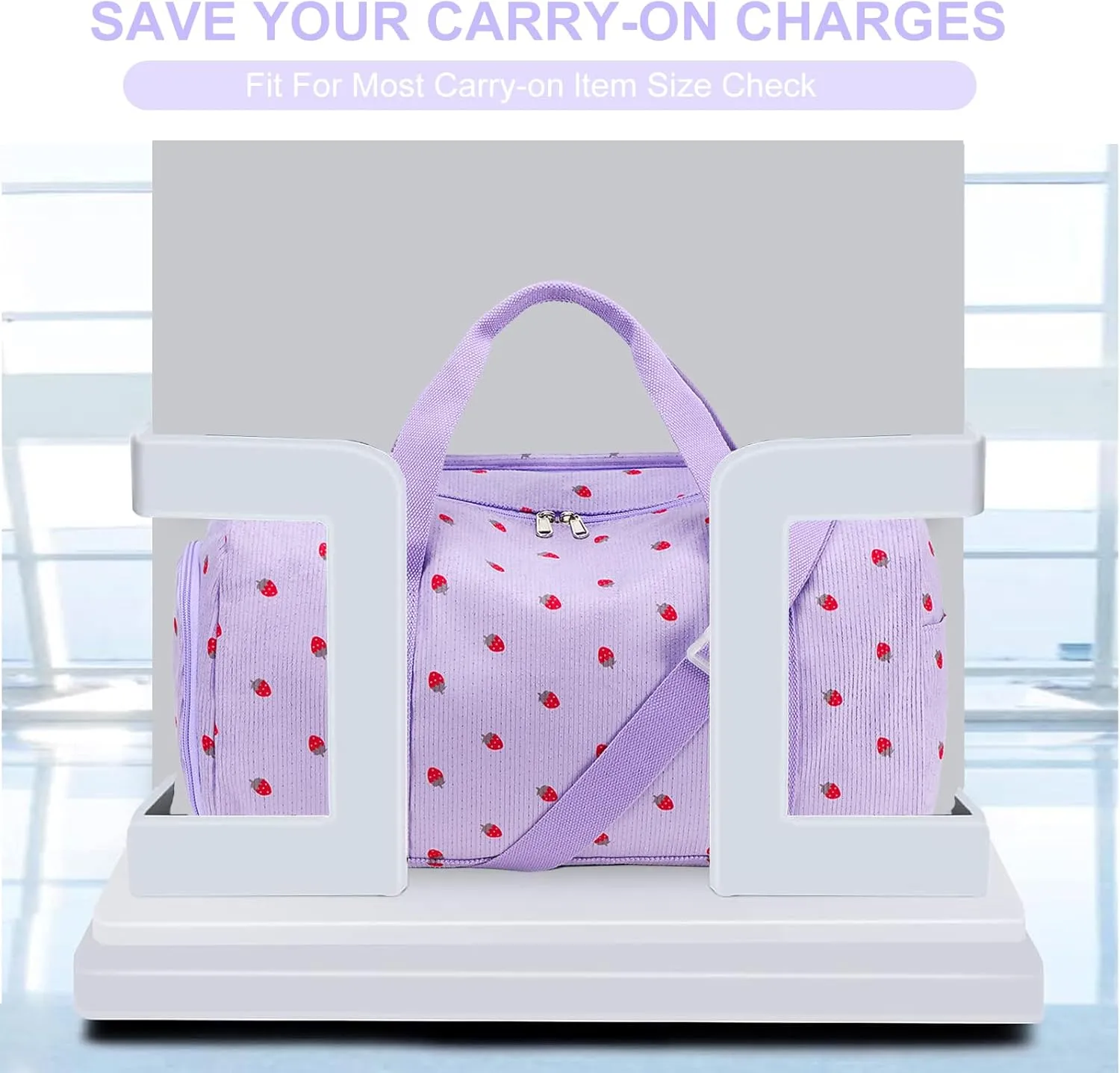 BLUBOON Duffle Bag Girls Kids Cute Gym Bag with Shoes Compartment & Wet Separation Waterproof Sports Overnight Travel Bag
