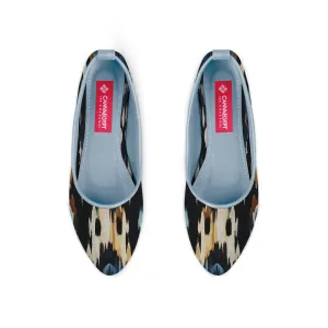 Blue Round Toe Shoe Hazy