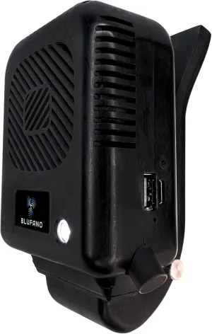 Blufano Vest Fan for Ventilation and Cooling of Body Armor, Black