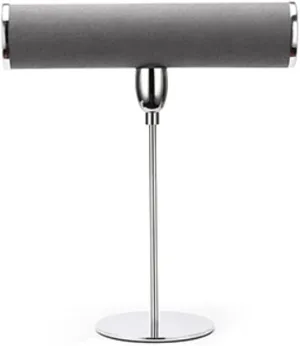 Bracelet and Necklace Display Stand Metal Wind Display Props Display Bracelet Watch Jewelry Storage Rack (Color : Gray, Size : Scode) (Gray Lcode)