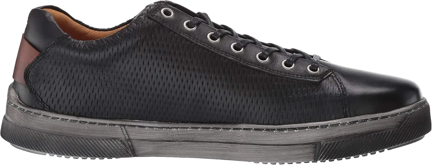 Brothers United Men's Leather Made in Brazil Luxury Laceup Fashion Sneaker