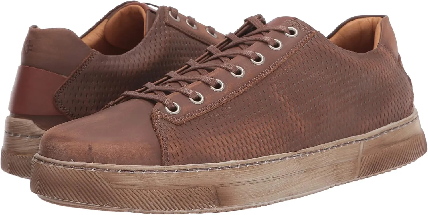 Brothers United Men's Leather Made in Brazil Luxury Laceup Fashion Sneaker