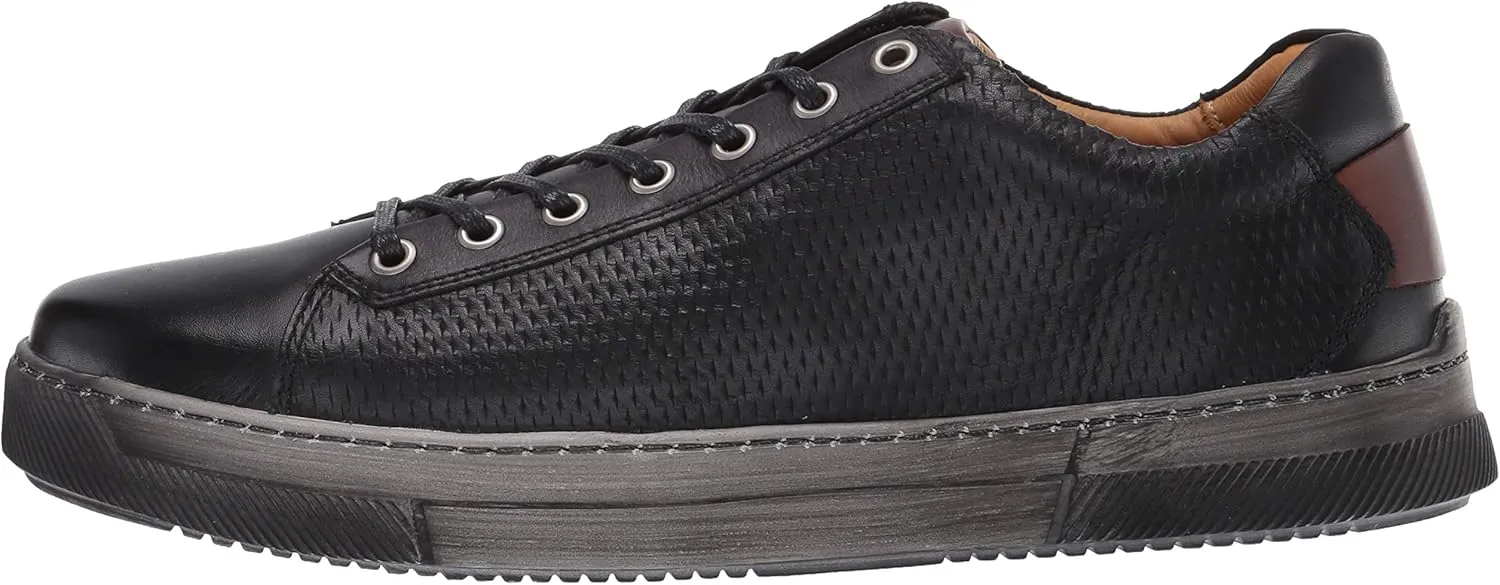 Brothers United Men's Leather Made in Brazil Luxury Laceup Fashion Sneaker