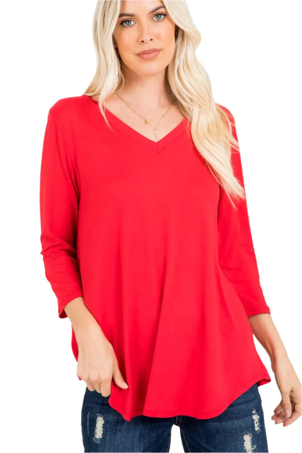 Butter Soft V-Neck Top