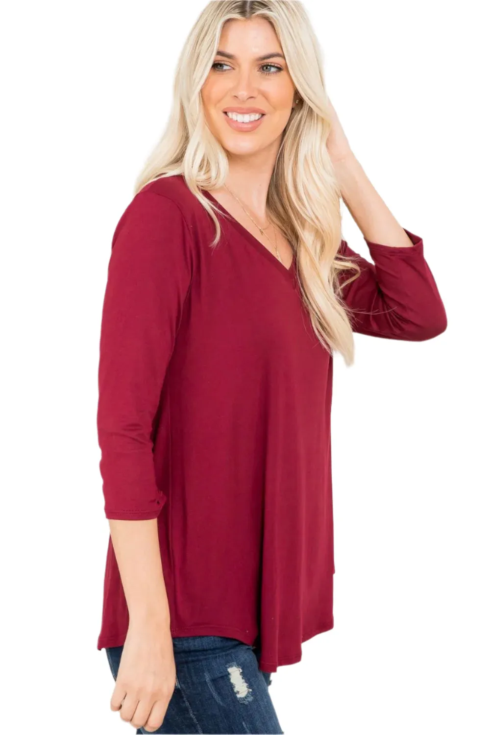 Butter Soft V-Neck Top