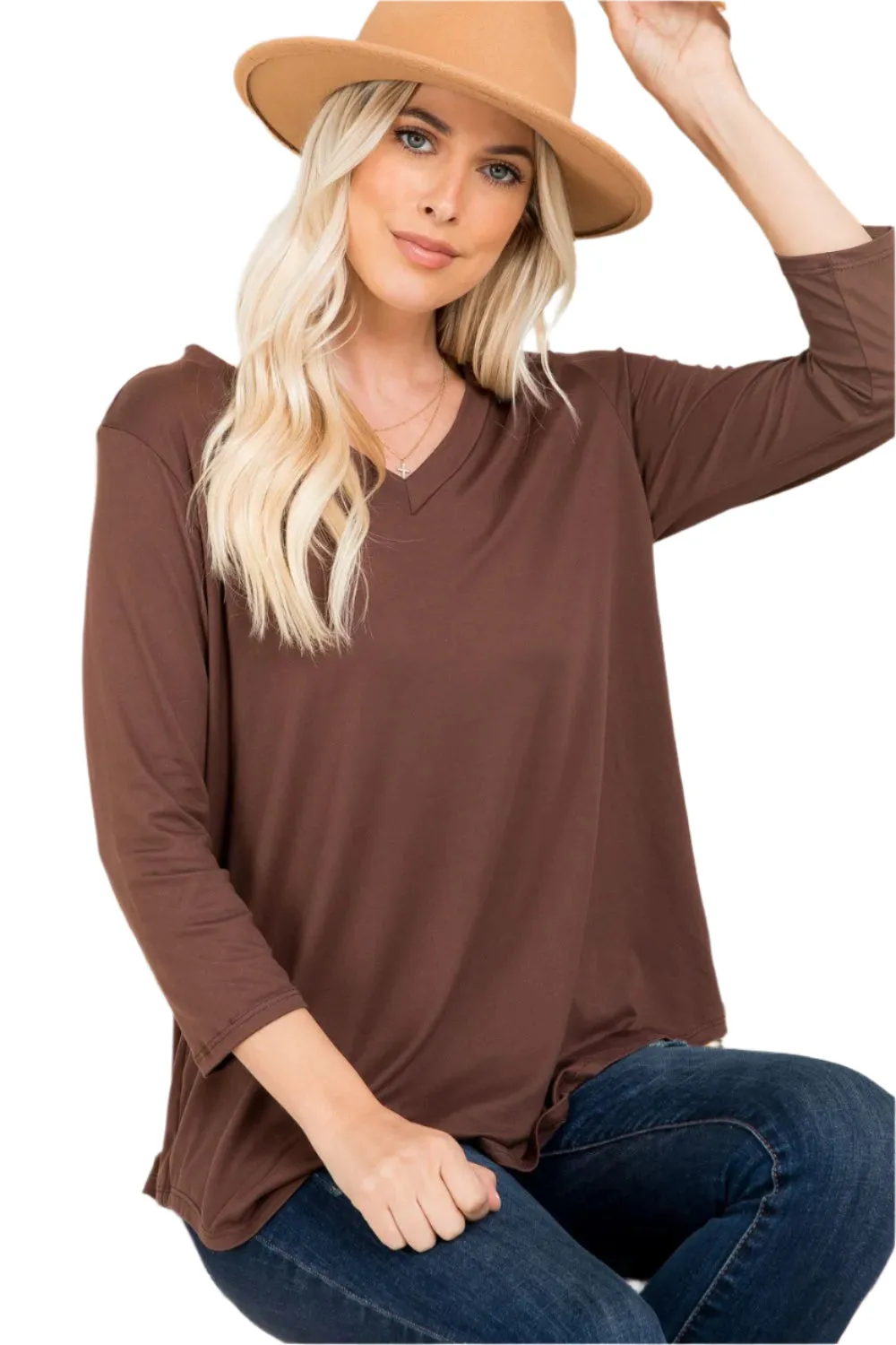 Butter Soft V-Neck Top