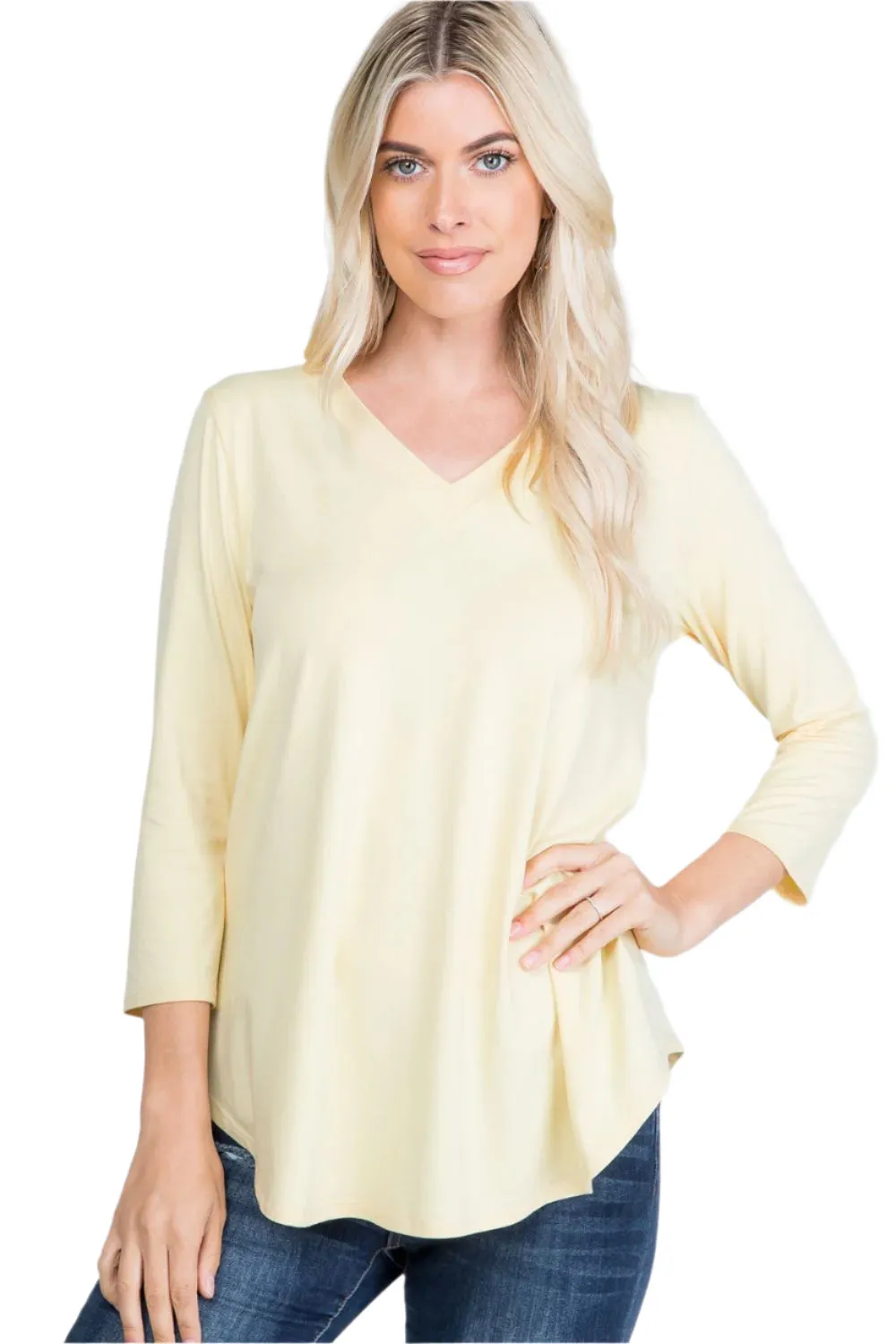 Butter Soft V-Neck Top
