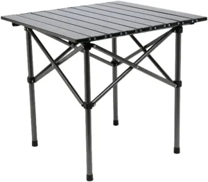 Camping Folding Table and Chair Set Outdoor Portable Camping Chair Egg roll Table Aluminum Alloy Picnic Table,Square