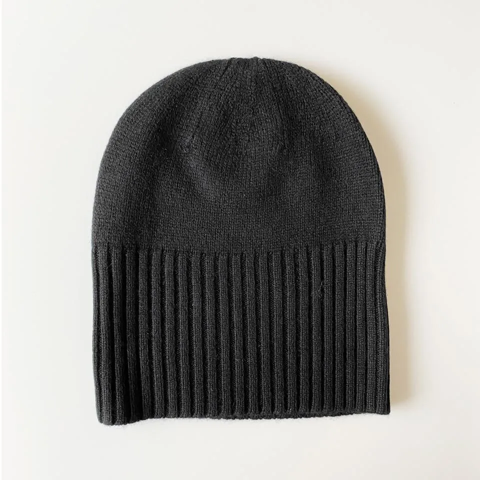 Cashmere Flat Hat