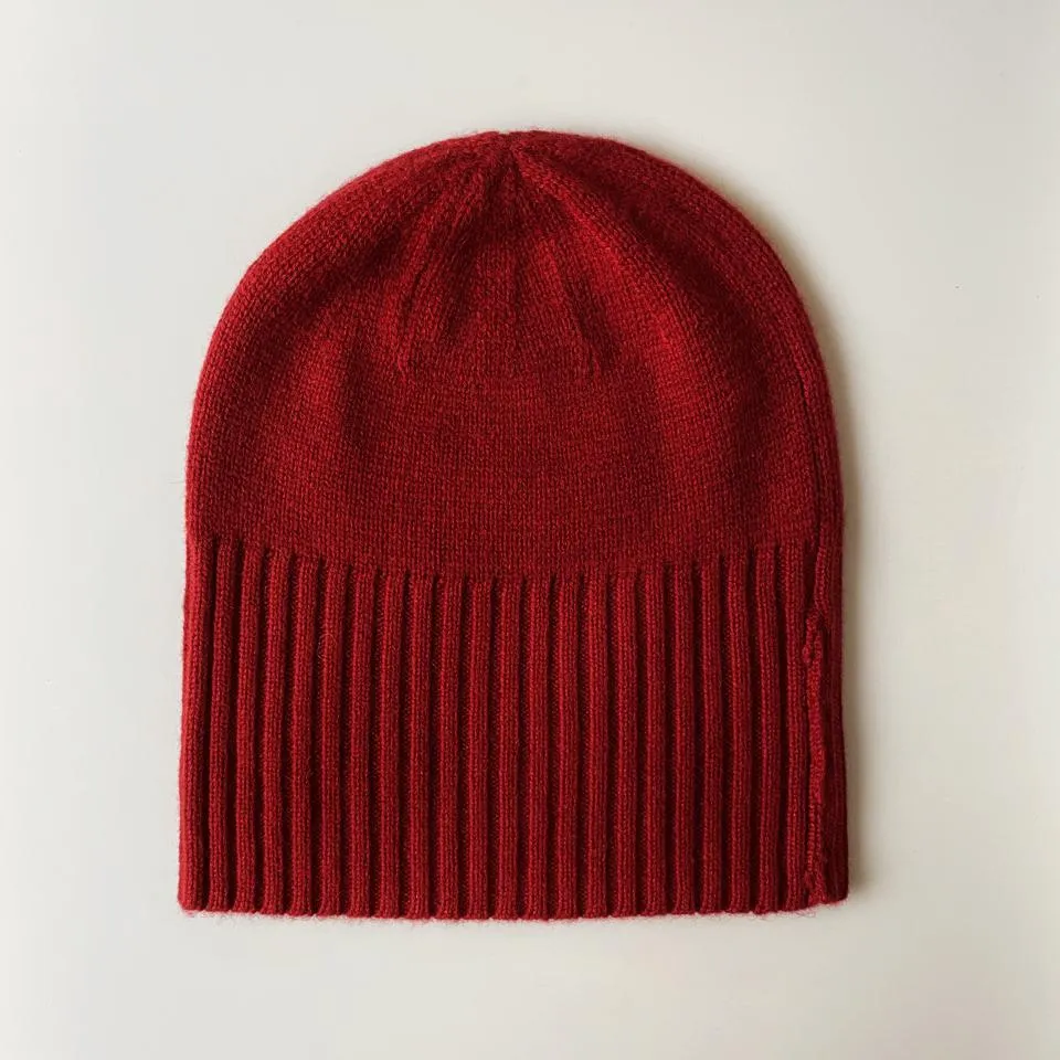 Cashmere Flat Hat