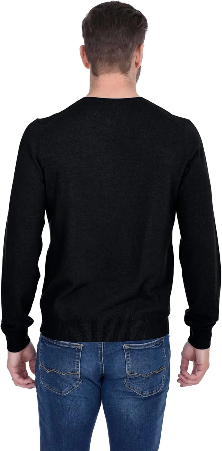 Cashmeren Men’s Basic V-Neck Sweater 100% Pure Cashmere Long Sleeve Classic Pullover