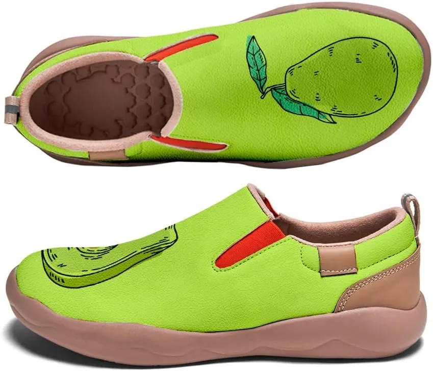 Casual Shoes for Men Art Painted Slip On Loafers Lightweight Fashion Travel Walking Sneaker