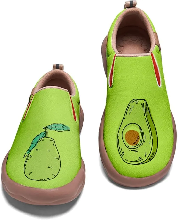 Casual Shoes for Men Art Painted Slip On Loafers Lightweight Fashion Travel Walking Sneaker