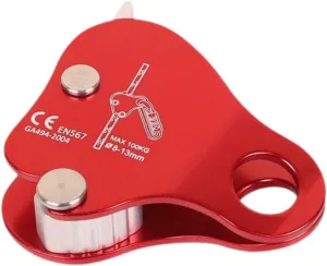 Climbing Rope Grab Protection Rope Equipment Falling Arrester Adjuster for Downhill Arborist Mountaineering Outdoor Exploring