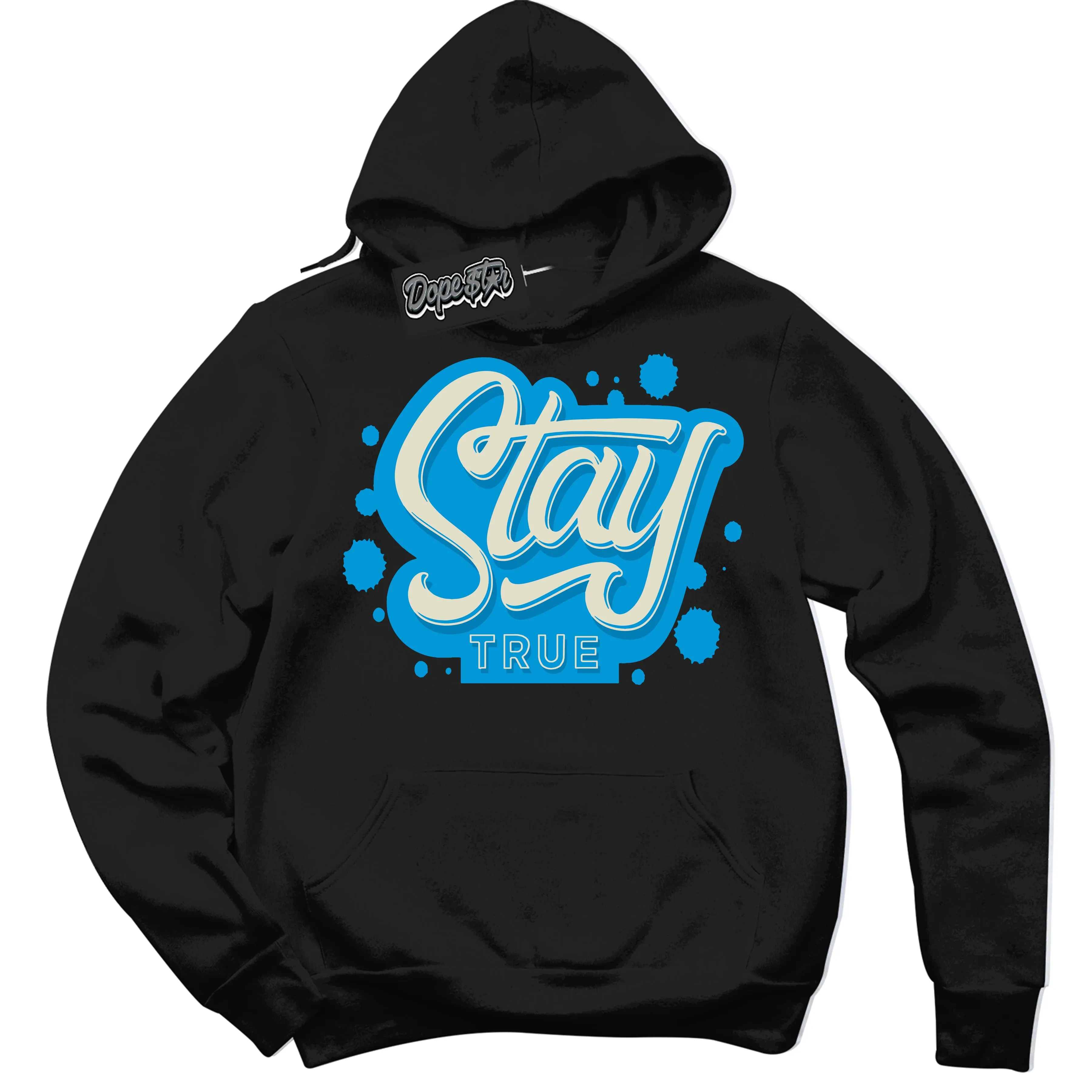 Coconut Milk University Blue Dunk Sneaker Hoodie Stay True Graphic