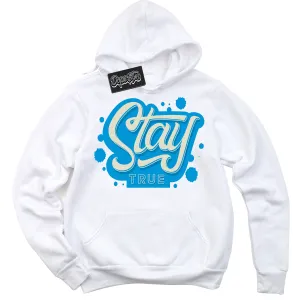 Coconut Milk University Blue Dunk Sneaker Hoodie Stay True Graphic