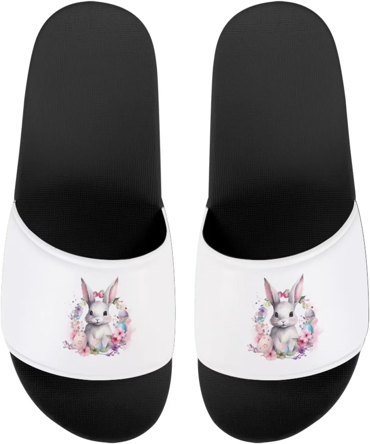 Coloranimal Slide Sandals for Women Girls Lightweight Shower Slippers for Beach Home