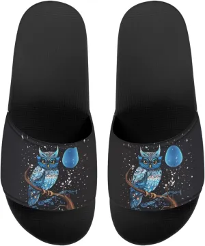Coloranimal Slide Sandals for Women Girls Lightweight Shower Slippers for Beach Home
