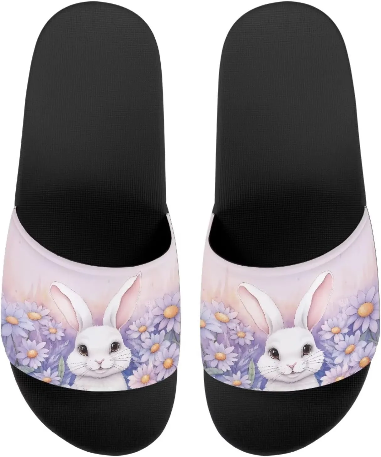 Coloranimal Slide Sandals for Women Girls Lightweight Shower Slippers for Beach Home
